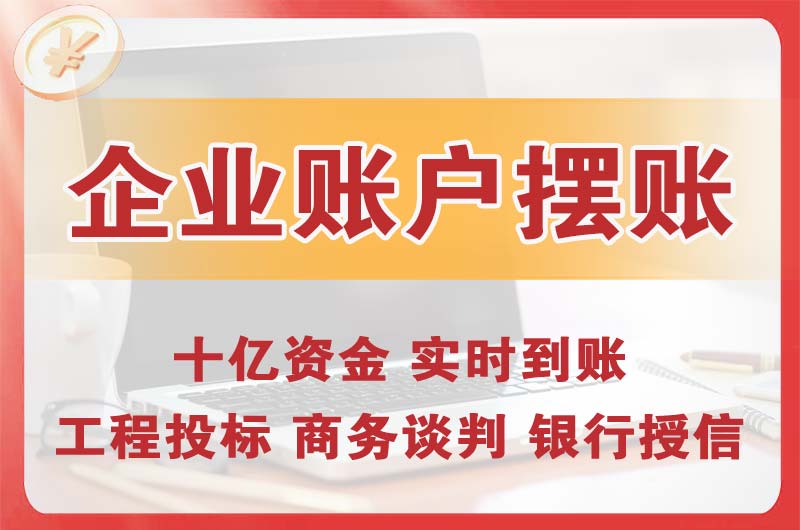 奉贤企业账户摆账